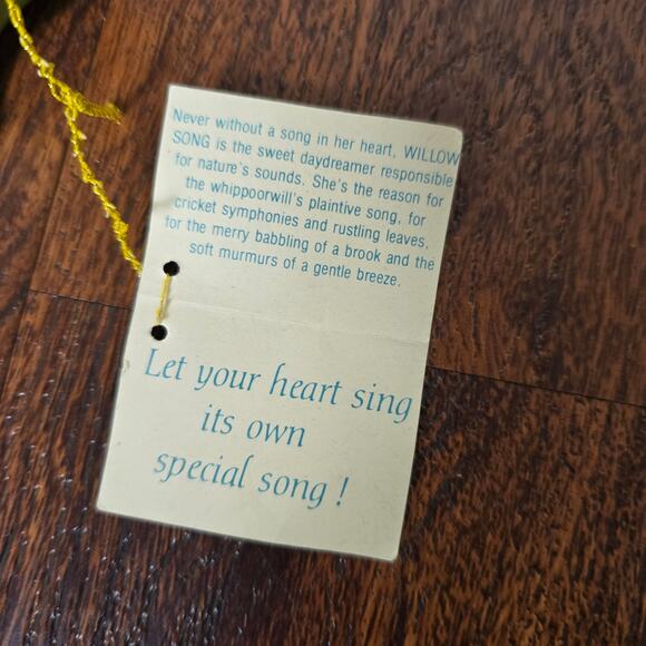 RARE Vintage Herself the Elf Willow Song Ornament from American Greetings 1980's - Picture 10 of 12